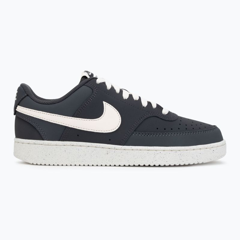 Vyriški batai Nike Court Vision Low Premium anthracite/pale ivory 2