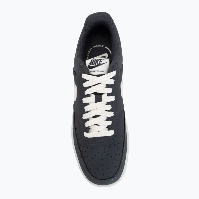 Vyriški batai Nike Court Vision Low Premium anthracite/pale ivory 5