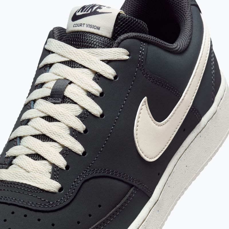 Vyriški batai Nike Court Vision Low Premium anthracite/pale ivory 8