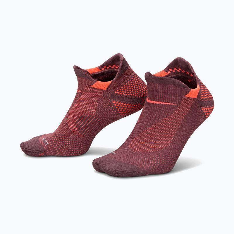 Kojinės Nike Running Lightweight No-Show tattoo/hot lava/hot lava