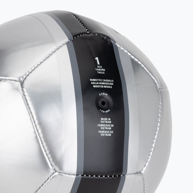 Futbolo kamuolys Nike Skills Total 90 metallic silver/black/black dydis 1 3