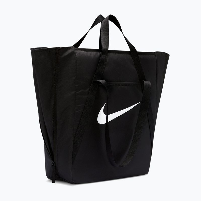 Moteriškas treniruočių krepšys Nike Gym 28 l black/black/white 4