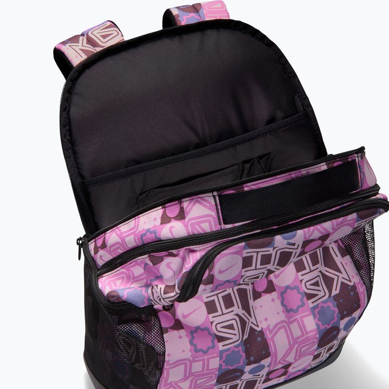 Treniruotinis kuprinė Nike Brasilia 9.5 24 l juoda/rožinė putos/balta 6