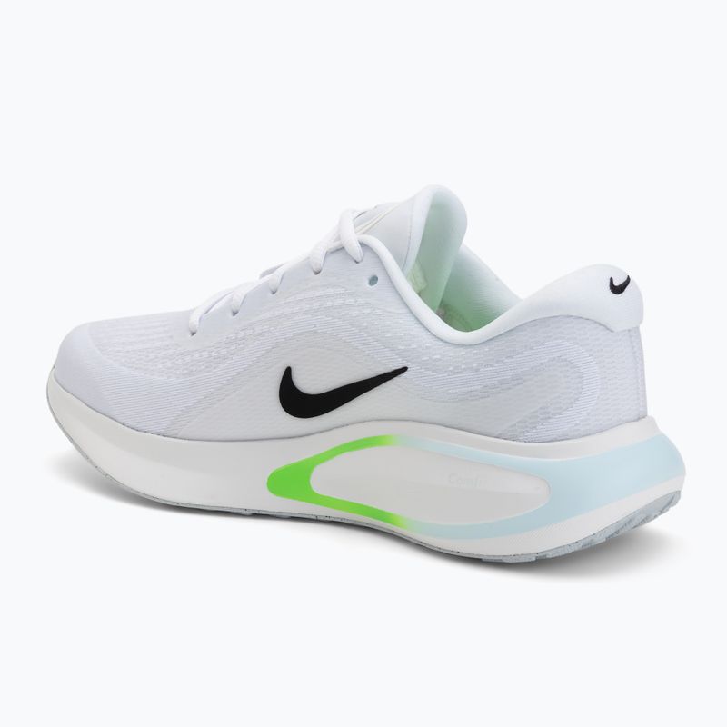Vyriški bėgimo batai NikeJourney Run white/green strike/glacier blue/black 3