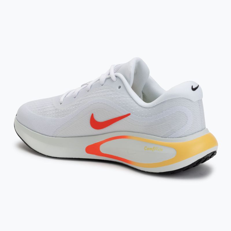 Vyriški bėgimo batai NikeJourney Run white/spruce aura/bright crimson 3