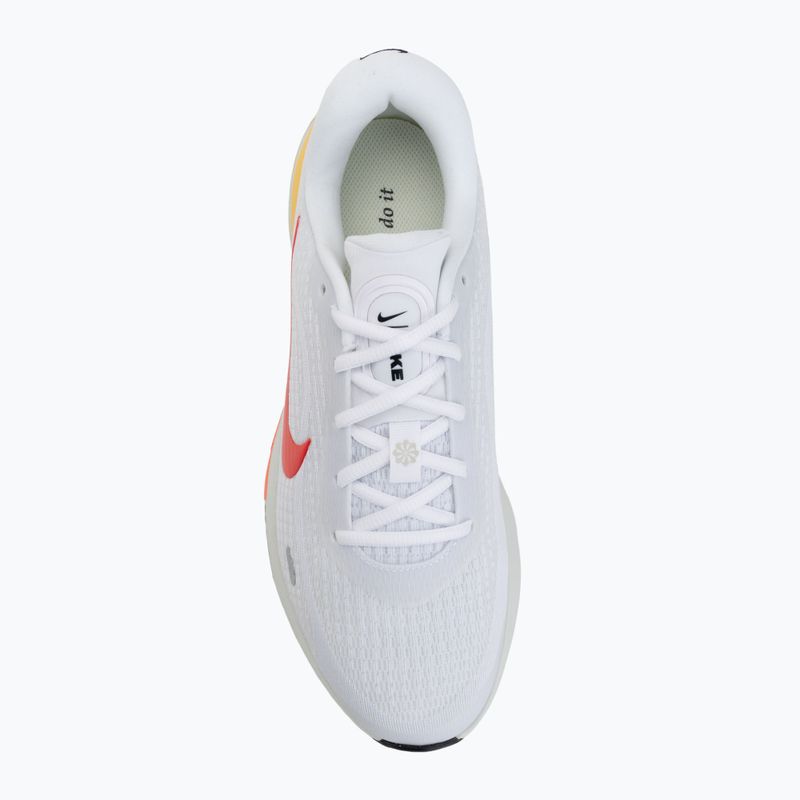Vyriški bėgimo batai NikeJourney Run white/spruce aura/bright crimson 5