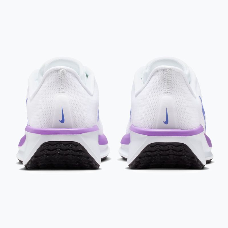 Moteriški bėgimo batai Nike Quest 6 white/black/bright violet/sapphire 4