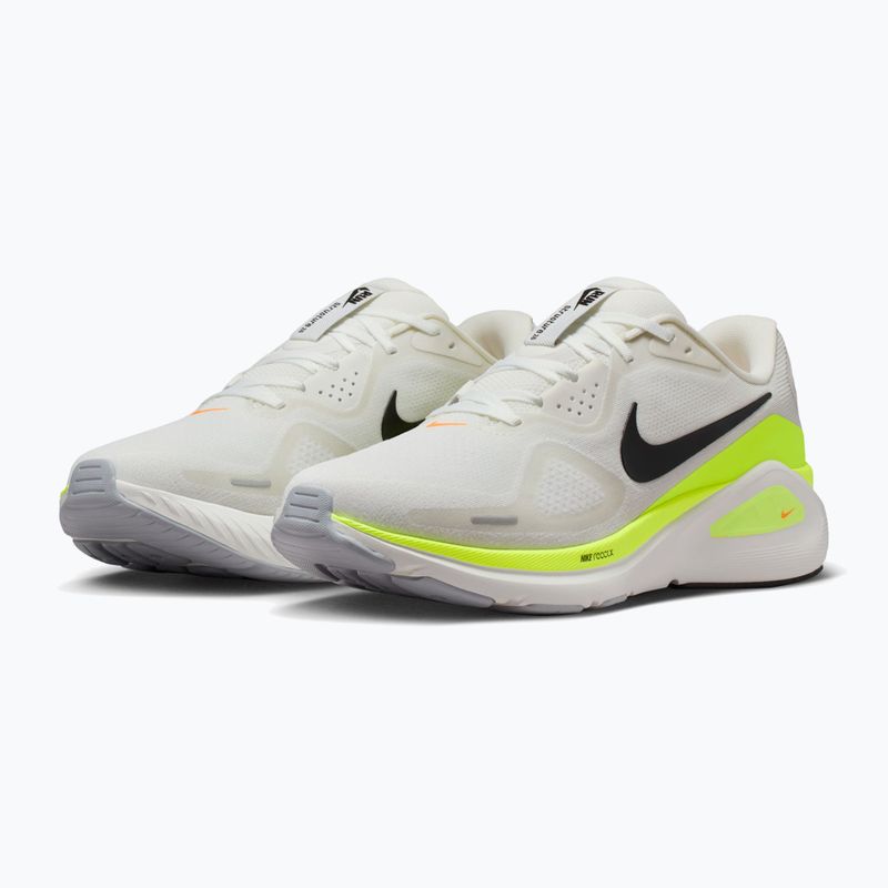 Vyriški bėgimo batai Nike Structure 26 summit white/volt/total orange/black 3