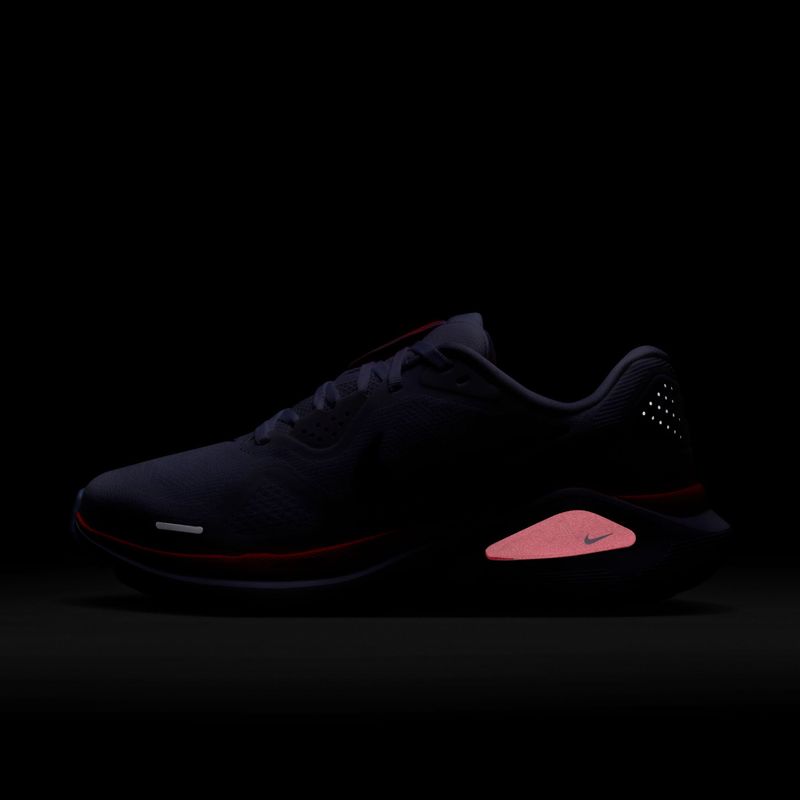 Moteriški bėgimo bateliai Nike Structure 26 white/hot lava/hydrogen blue/ashen slate 8