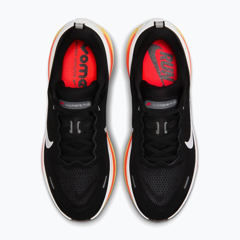 Vyriški bėgimo bateliai Nike Vomero Plus black/bright crimson/sail/white 7