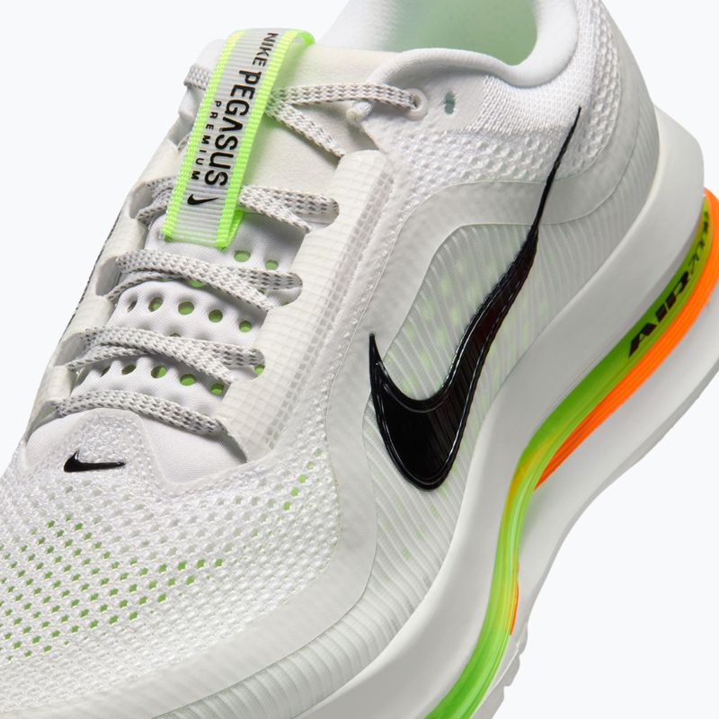 Vyriški bėgimo batai Nike Pegasus Premium white/off white/volt/black 9