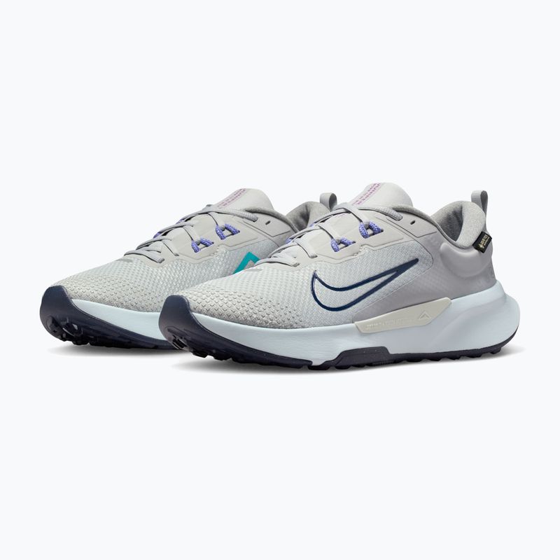 Vyriški bėgimo batai Nike Juniper Trail 2 GORE-TEX grey fog/sapphire/midnight navy 3