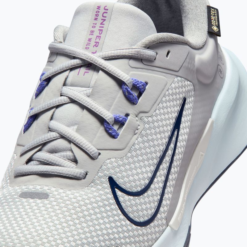 Vyriški bėgimo batai Nike Juniper Trail 2 GORE-TEX grey fog/sapphire/midnight navy 8