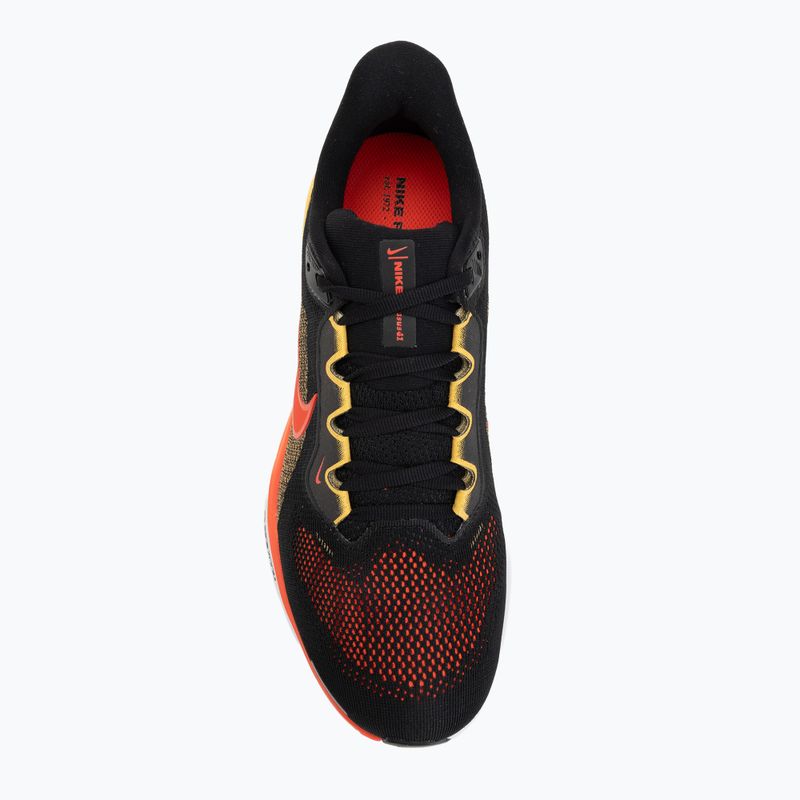 Vyriški bėgimo batai Nike Pegasus 41 black/topaz gold/bright crimson 5