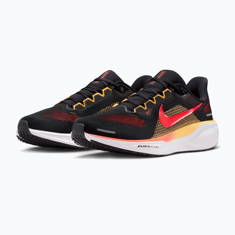 Vyriški bėgimo batai Nike Pegasus 41 black/topaz gold/bright crimson 3