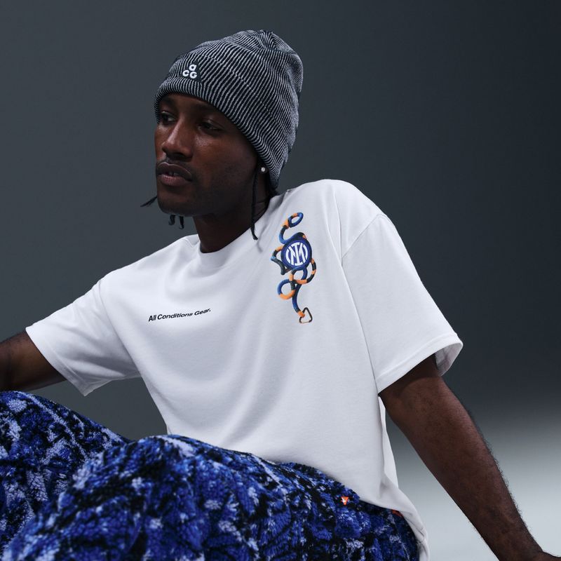 Vyriški futbolo marškinėliai Nike Inter Milan white 6