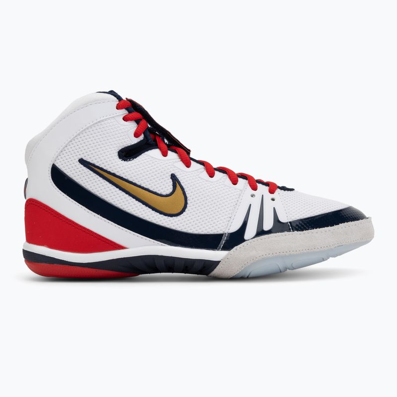 Bokso batai Nike Freek SE white/metallic gold/college navy 2