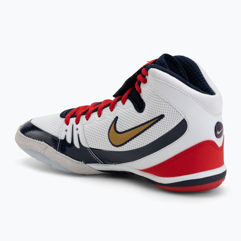 Bokso batai Nike Freek SE white/metallic gold/college navy 3