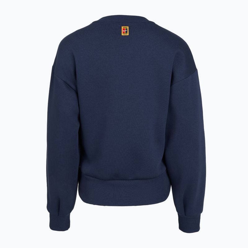 Moteriškas džemperis Nike Court Collection French Terry Crew Neck midnight navy/sail 5