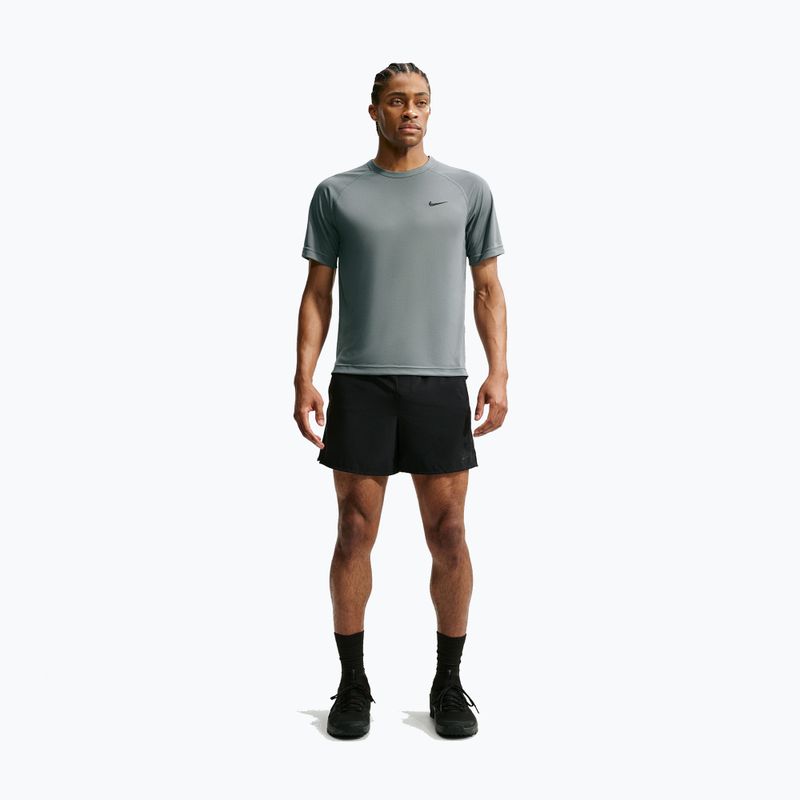 Vyriški treniruočių marškinėliai Nike Flex smoke grey/black 2