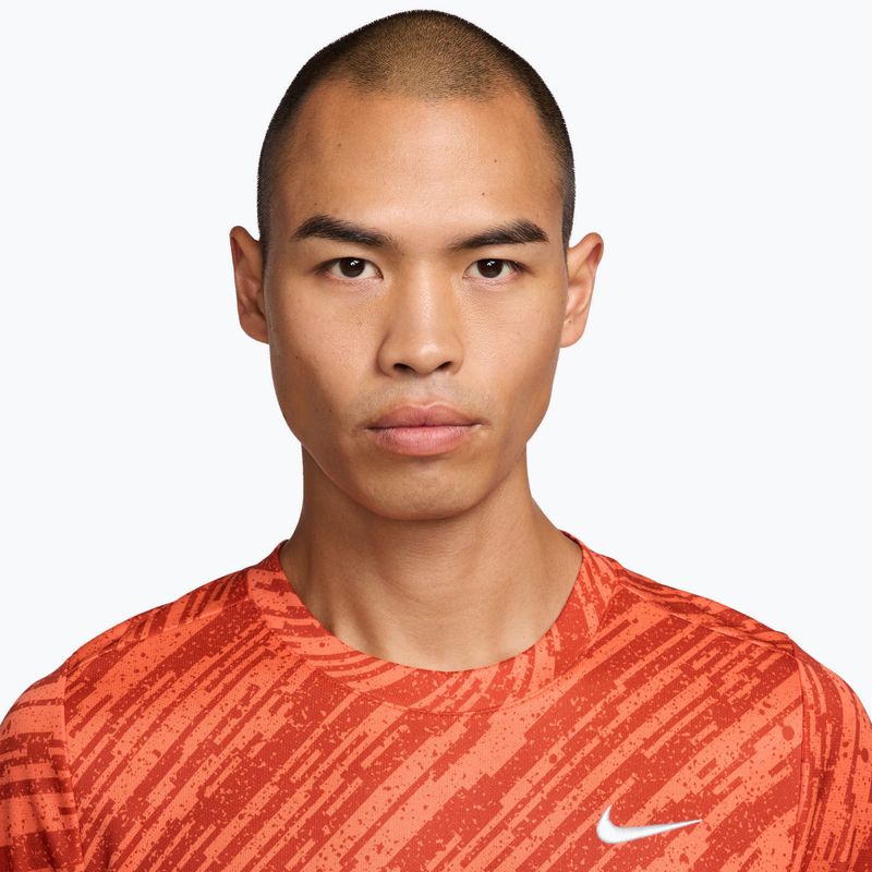 Vyriški teniso marškinėliai Nike Court Dri-Fit Victory Print turf orange/white 3