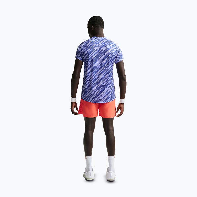 Vyriški teniso šortai Nike Court Dri-Fit Victory 7" turf orange/white 4