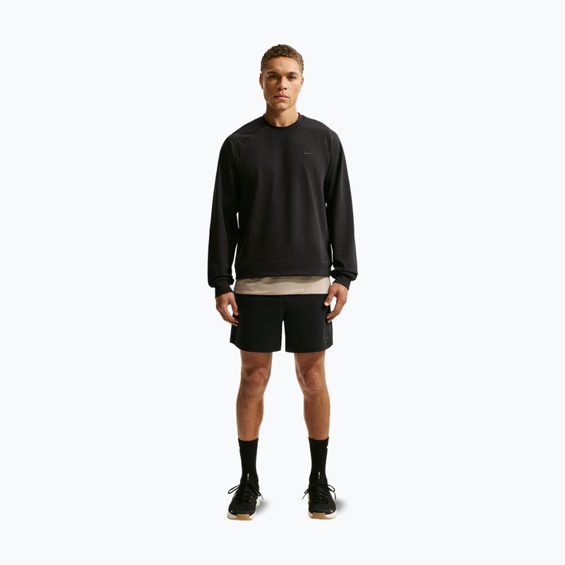 Vyriški ilgomis rankovėmis marškinėliai Nike Primary NanoKnit black/black 8