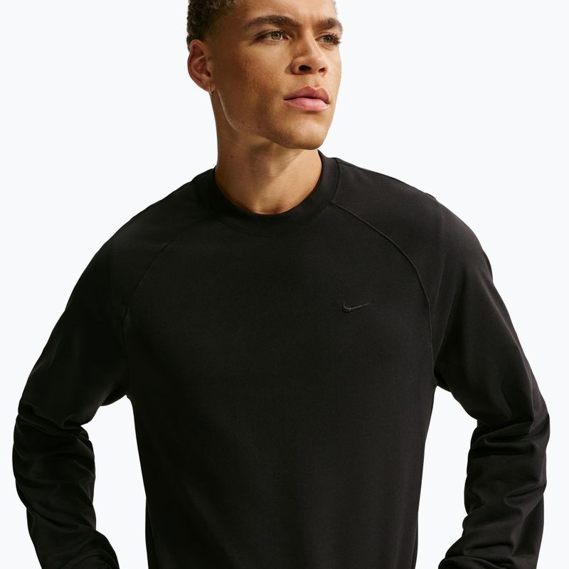 Vyriški ilgomis rankovėmis marškinėliai Nike Primary NanoKnit black/black 3