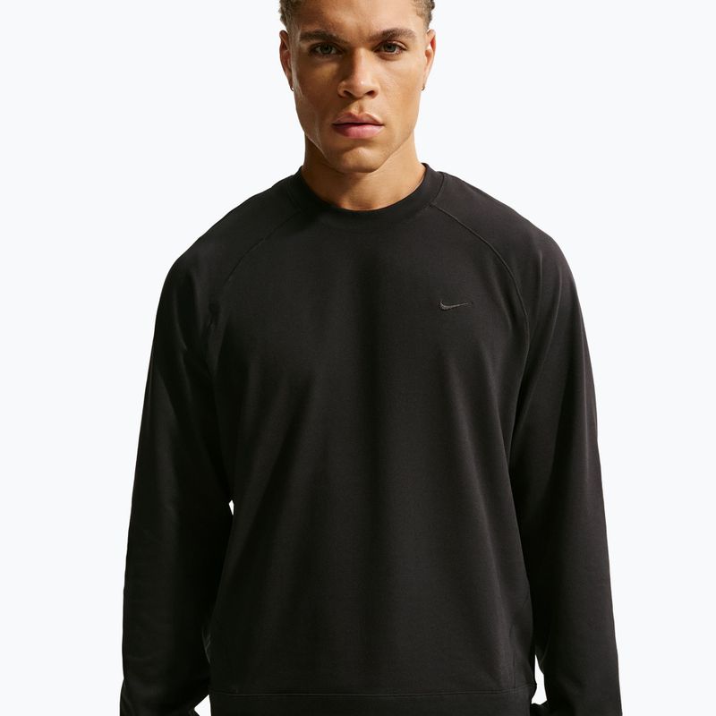 Vyriški ilgomis rankovėmis marškinėliai Nike Primary NanoKnit black/black 5