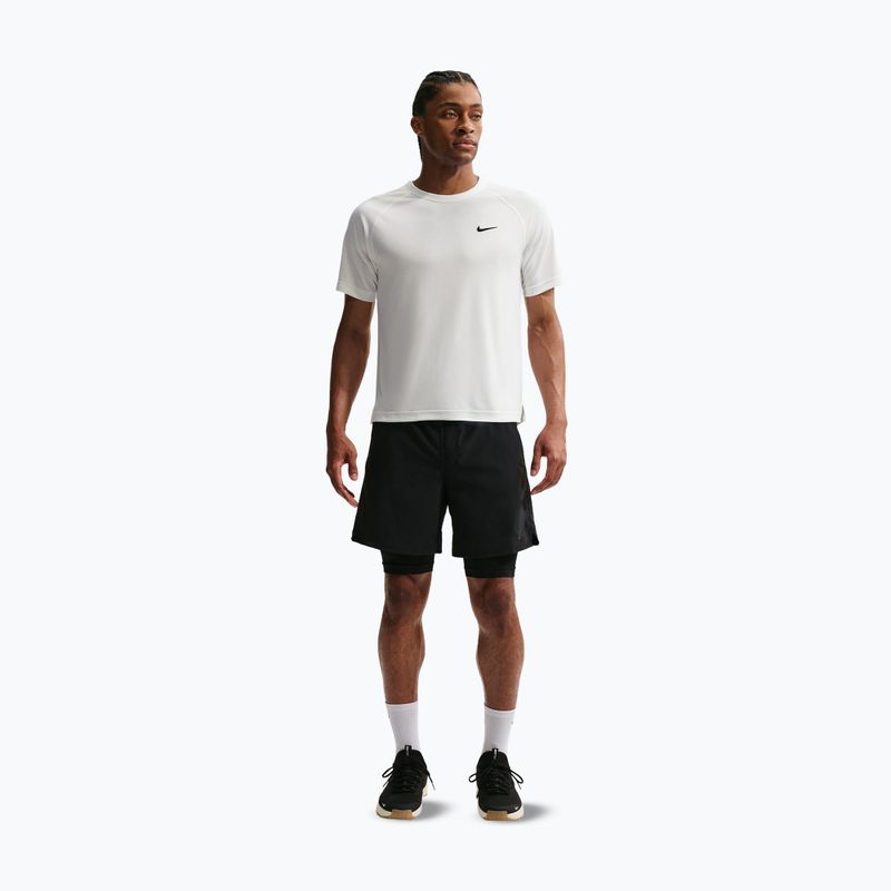 Vyriški treniruočių marškinėliai Nike Flex white/black 2