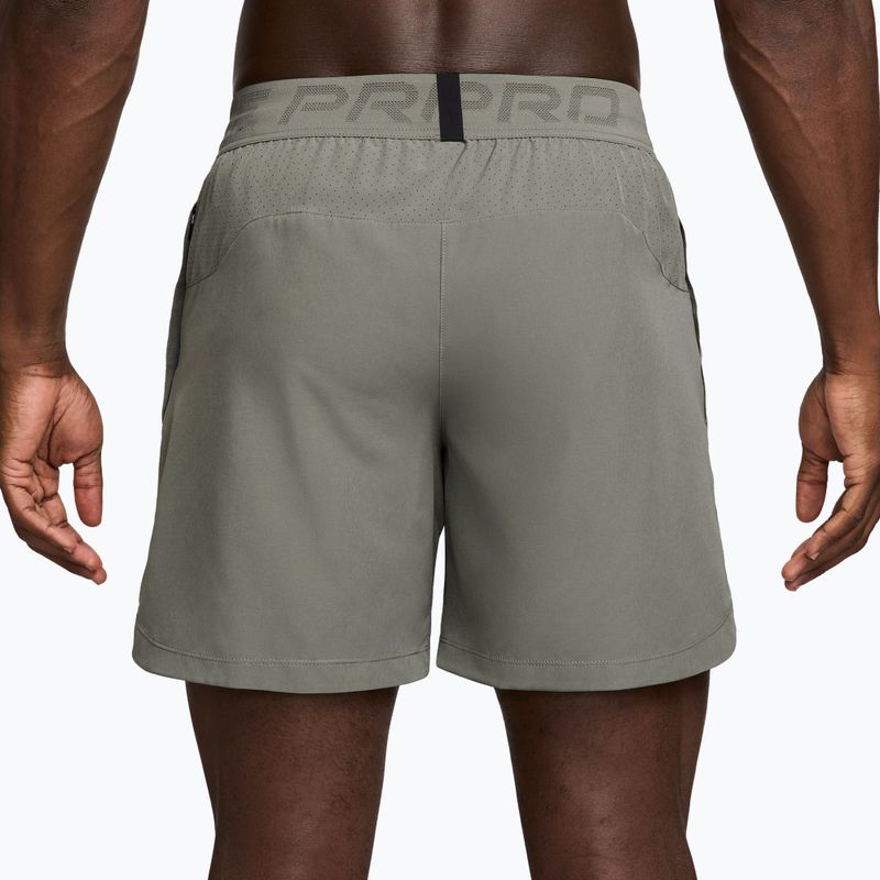 Vyriški šortai Nike Pro Training Dri-Fit 6" light army/light liquid lime 6