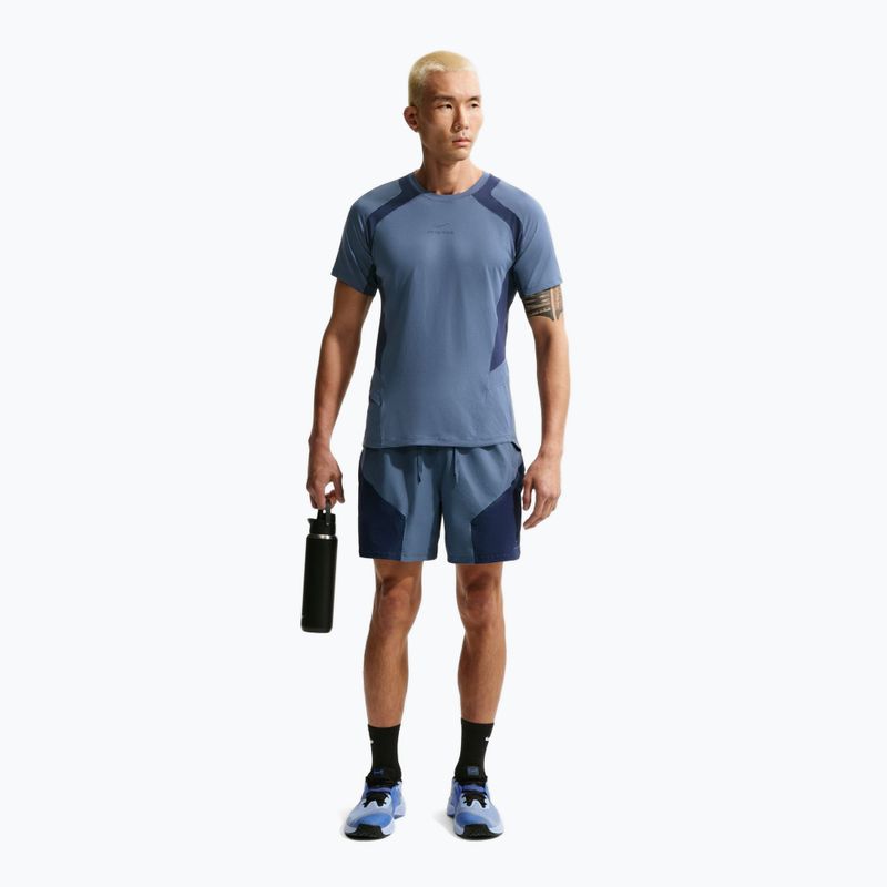 Vyriški treniruočių marškinėliai Nike Pro Training Dri-Fit diffused blue/diffused blue 2