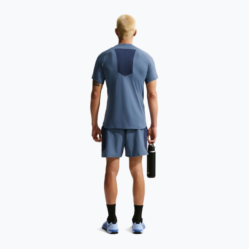 Vyriški treniruočių marškinėliai Nike Pro Training Dri-Fit diffused blue/diffused blue 3