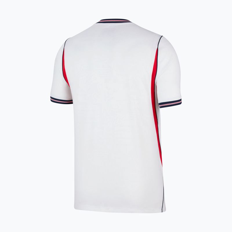 Vyriški futbolo marškinėliai Nike England 2026 Stadium Home white/speed red/obsidian/obsidian 8