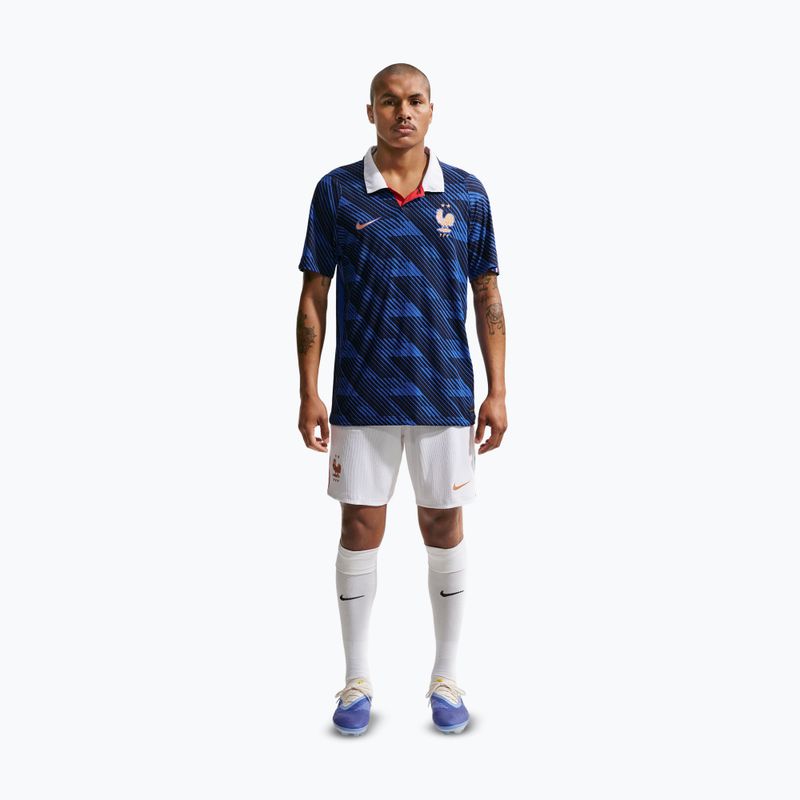 Vyriški futbolo šortai Nike FFF 2026/27 Match Home white/metallic copper 2