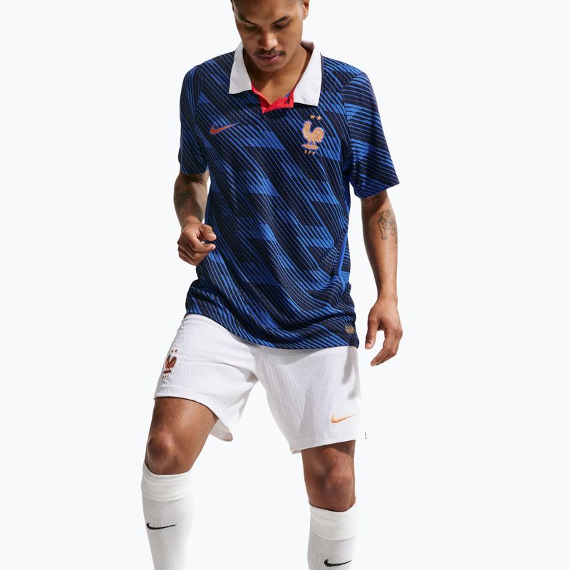 Vyriški futbolo šortai Nike FFF 2026/27 Match Home white/metallic copper 4