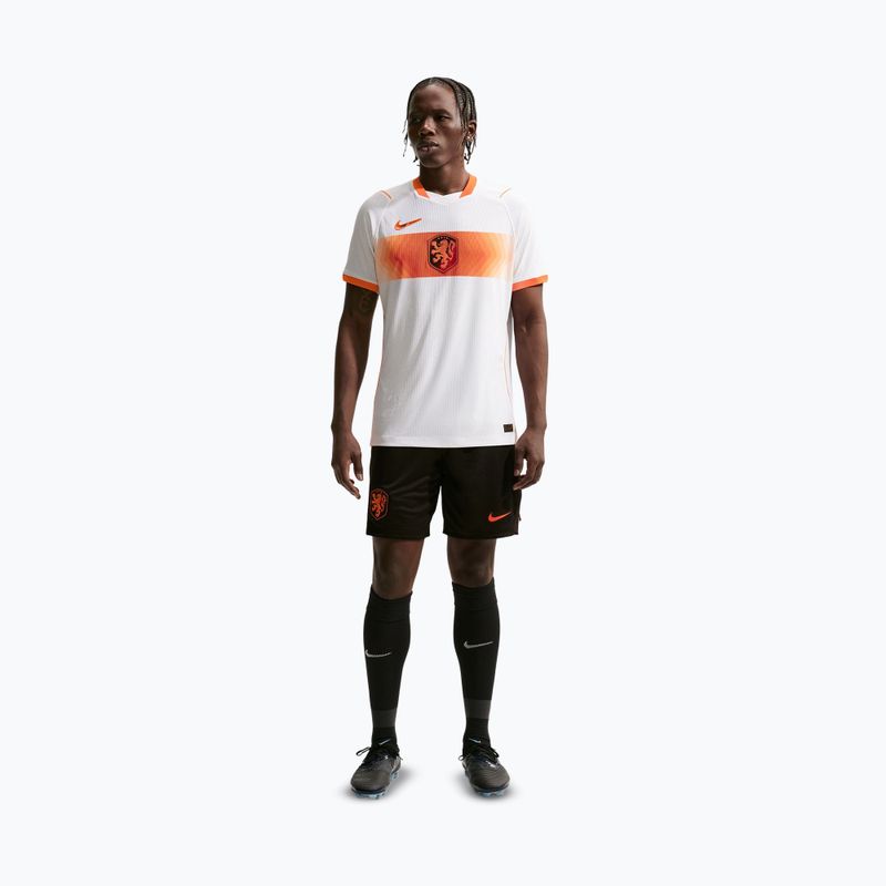 Vyriški futbolo marškinėliai Nike Netherlands 2026/27 Away Match white/hyper crimson/black 2