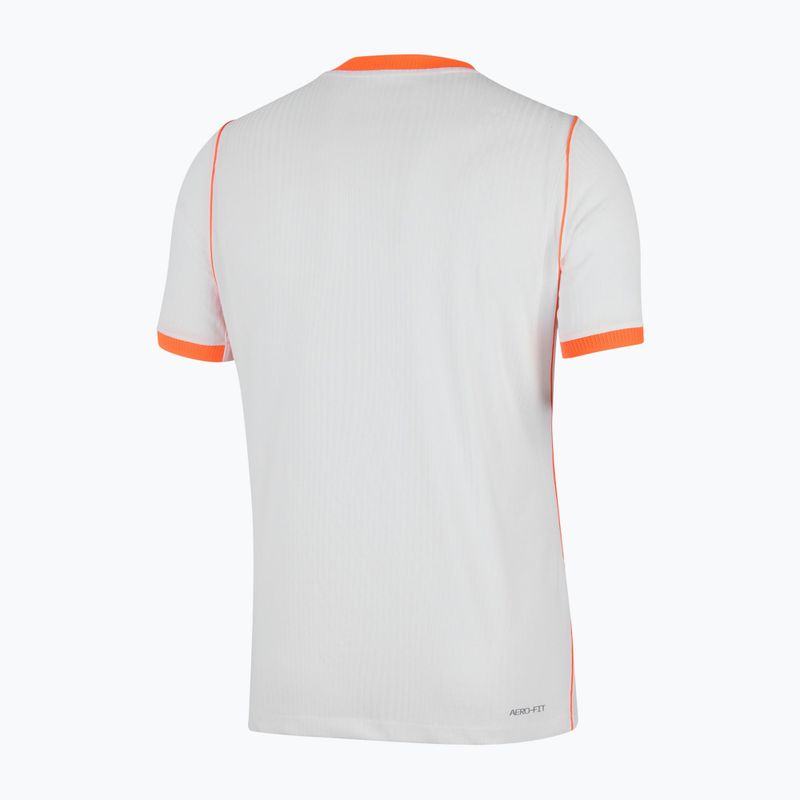 Vyriški futbolo marškinėliai Nike Netherlands 2026/27 Away Match white/hyper crimson/black 8
