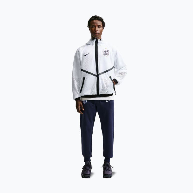 Vyriška futbolo striukė Nike England Dri-Fit Soccer Anthem white/black/obsidian 2