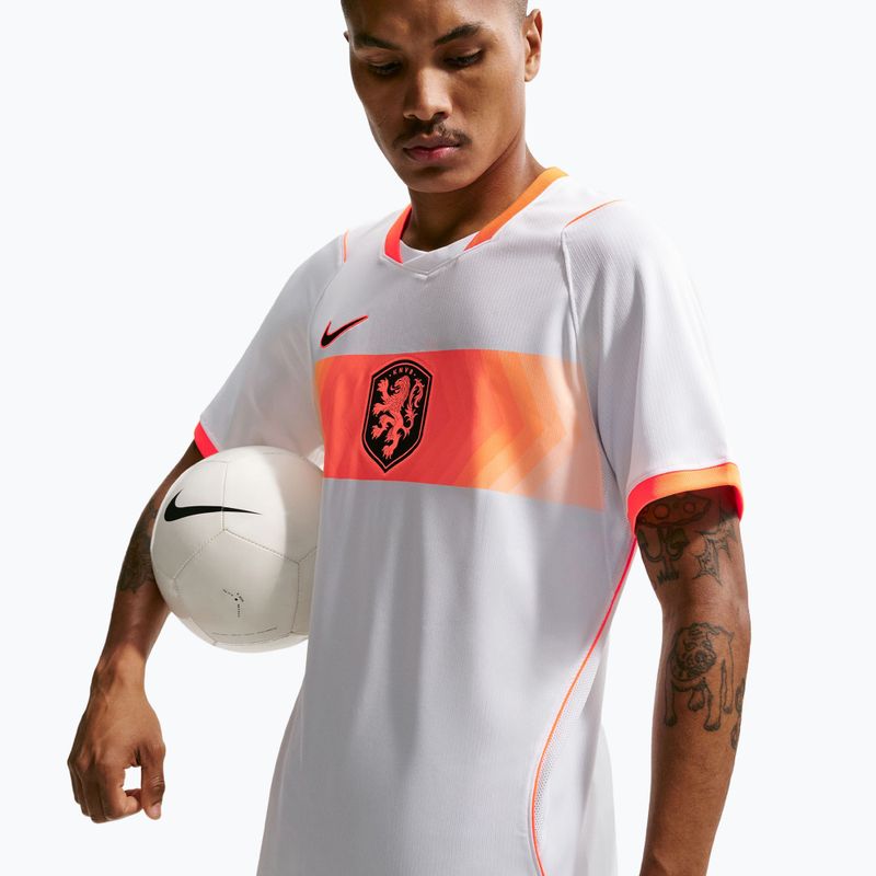 Vyriški futbolo marškinėliai Nike Netherlands 2026 Stadium Away white/hyper crimson/black 5