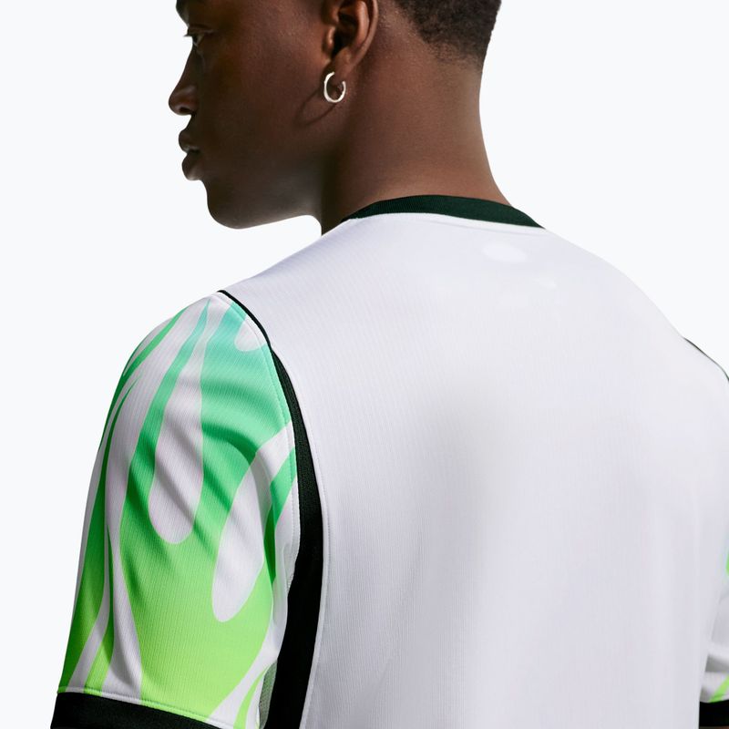 Vyriški futbolo marškinėliai Nike Nigeria 2026 Stadium Away white/green glow/black 6