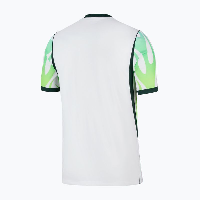Vyriški futbolo marškinėliai Nike Nigeria 2026 Stadium Away white/green glow/black 8