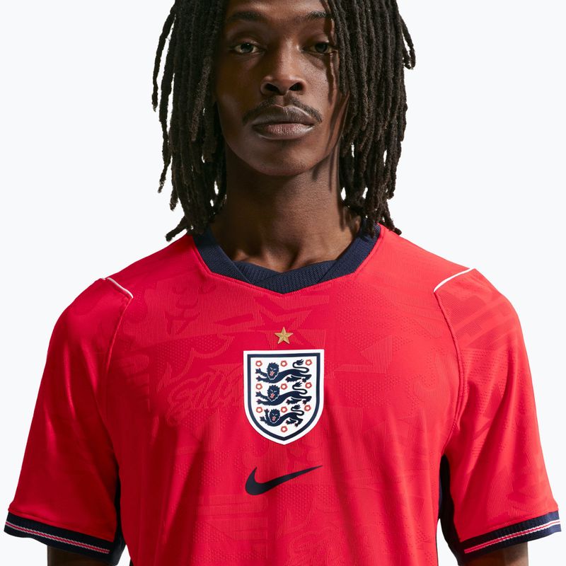 Vyriški futbolo marškinėliai Nike England 2026 Match Away speed red/obsidian/white/obsidian 5