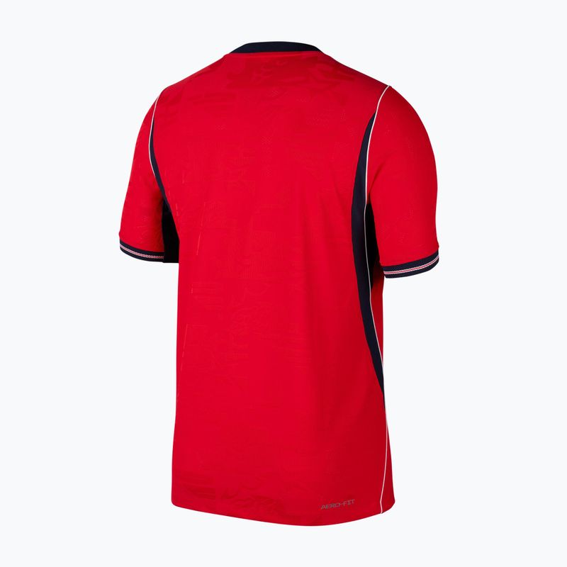Vyriški futbolo marškinėliai Nike England 2026 Match Away speed red/obsidian/white/obsidian 10