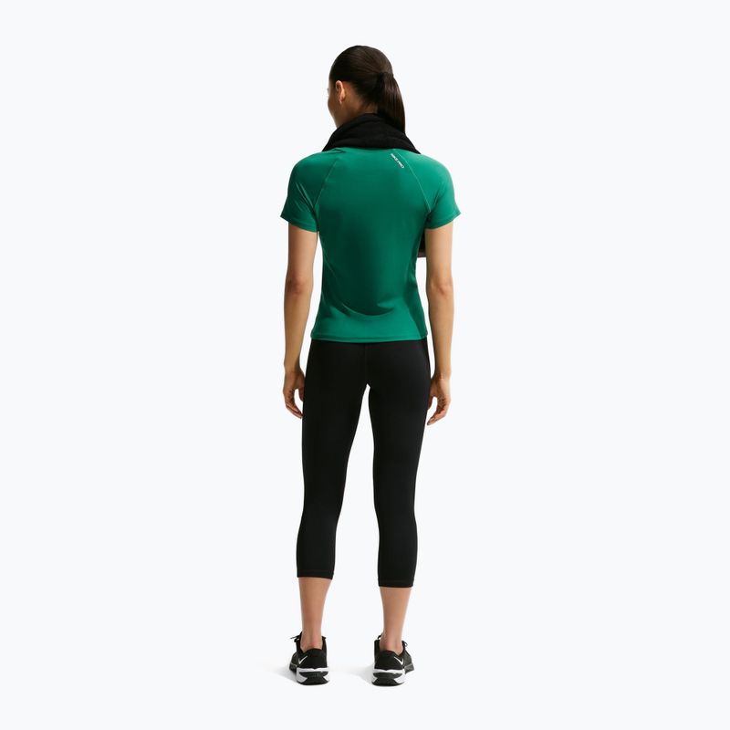 Moteriškos tamprės Nike Pro Mid-Rise Crop black/white 3