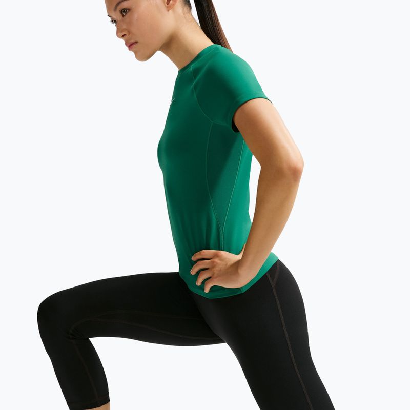 Moteriškos tamprės Nike Pro Mid-Rise Crop black/white 4