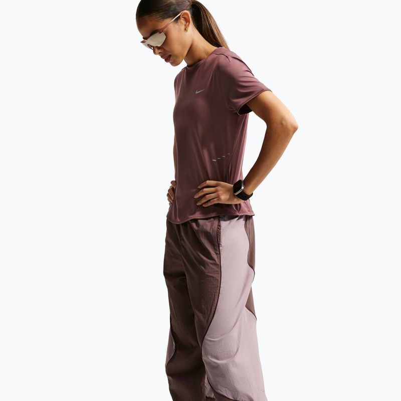 Moteriškos bėgimo kelnės Nike Swift UV Repel Mid-Rise Tattoo/Light Violet Ore 6