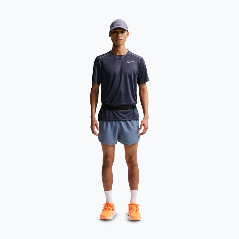 Vyriški bėgimo šortai Nike Fast Dri-Fit Brief Lined 3" diffused blue/black 2