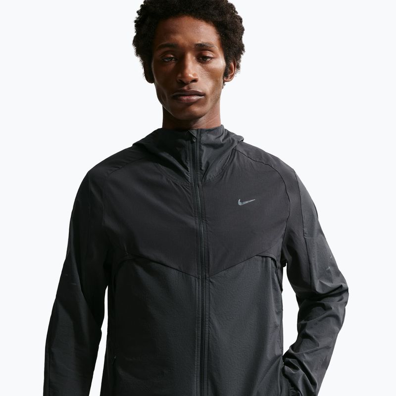 Vyriška bėgimo striukė Nike Stride Dri-Fit black/off noir/black/black 5