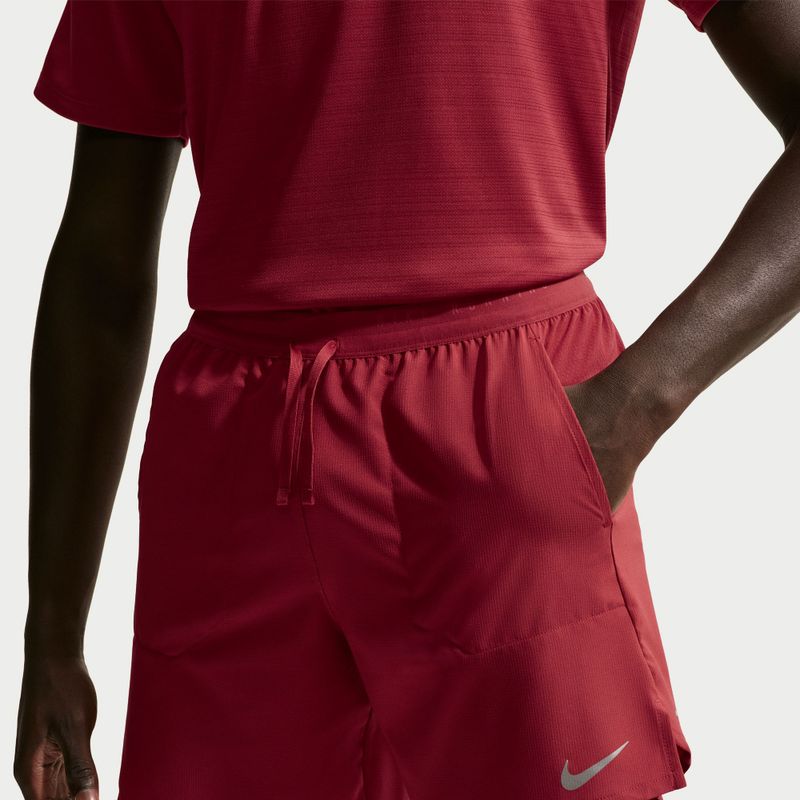 Vyriški bėgimo šortai Nike Stride Dri-Fit Brief-Lined 7" team crimson 5